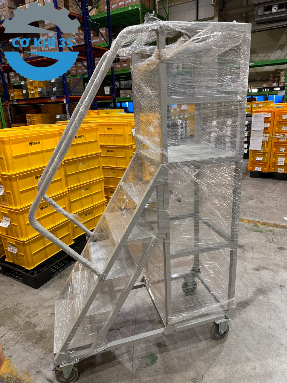 xe thang di động xe thang di động cao 1m