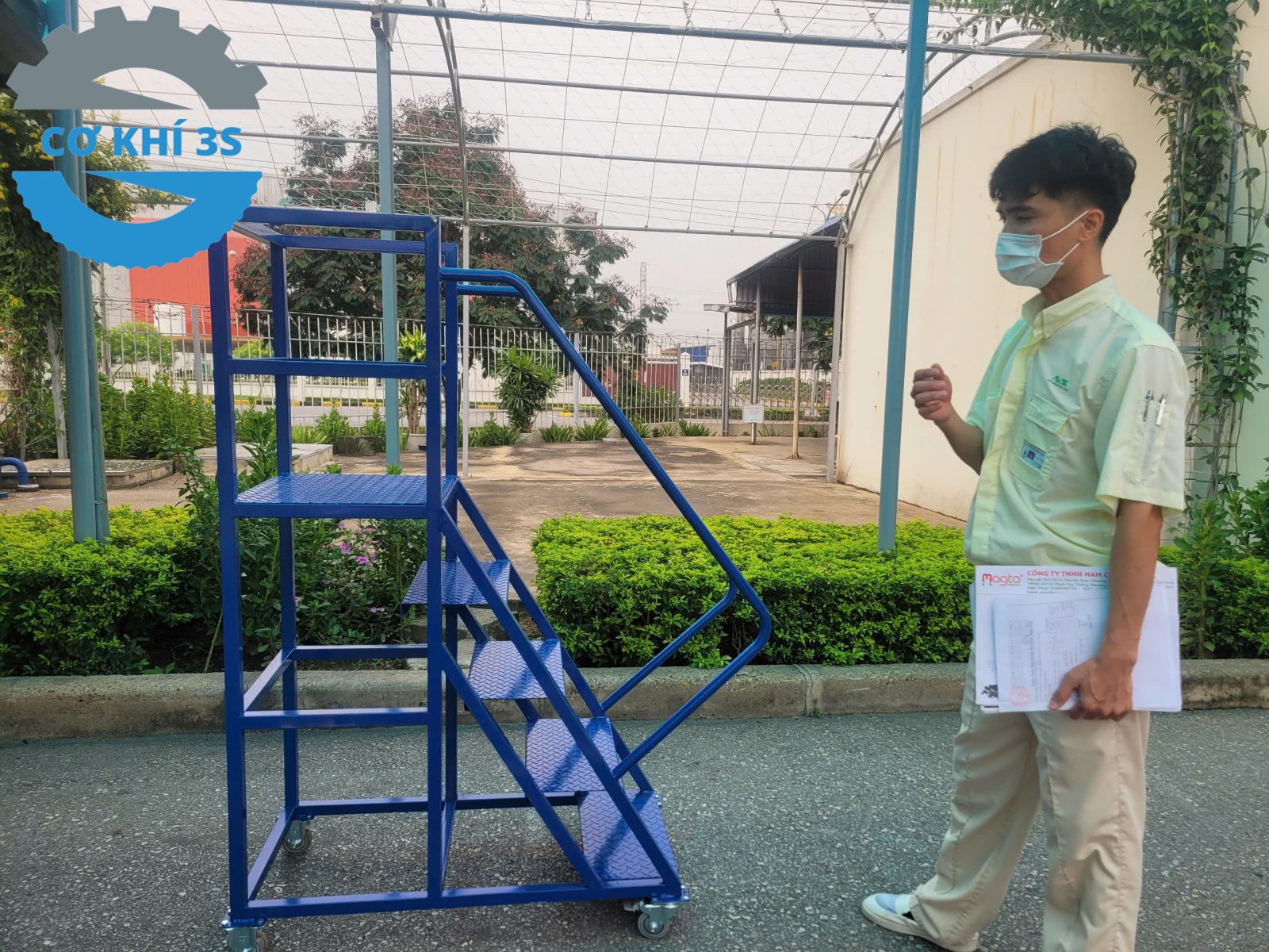 cầu thang di dộng 1m