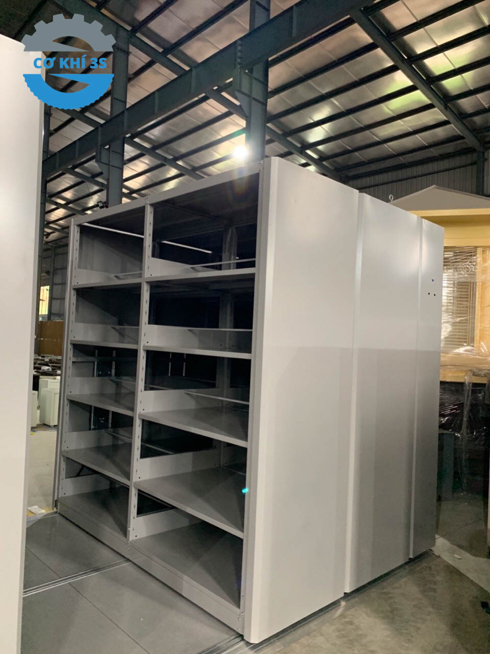 Ưu điểm của kệ sắt di động, tủ di động