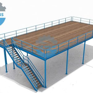 Sàn lửng khung thép kết cấu