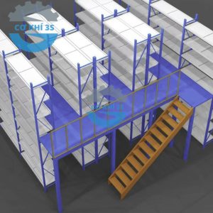 Alternative view of Kệ gác lửng nhiều tầng và gác lửng lối đi