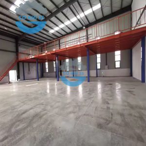 Alternative view of Giá kệ sàn lửng mezzanine khẩu độ rộng