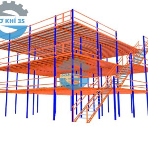 Kệ gác lửng nhiều tầng và gác lửng lối đi